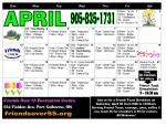 April Calendar