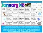 calendar jan 2015