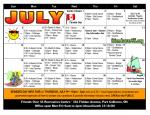 July calendar