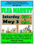 2025 flea market vendor&nbsp;flyer