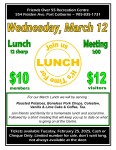 March Lunch