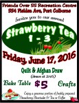 Strawberrie tea 2016