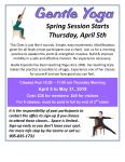 2018 spring yoga