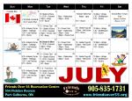 July calendar